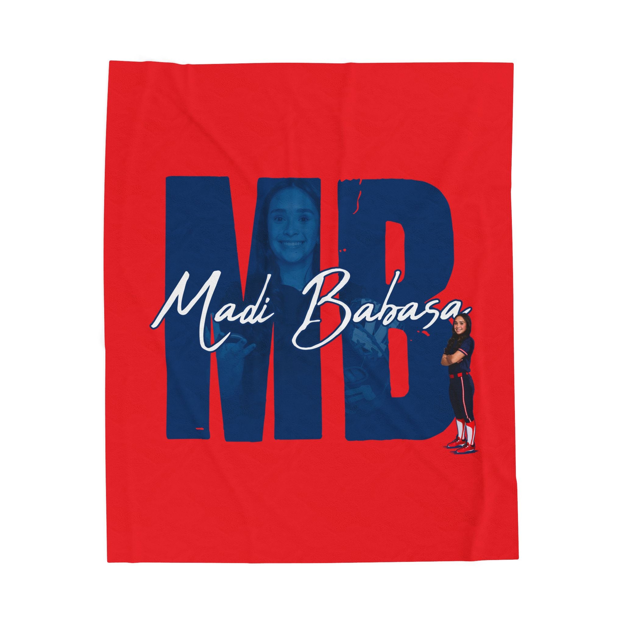 Madi Babasa Velveteen Plush Blanket