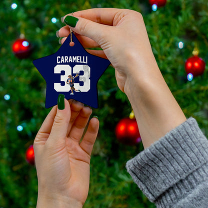 Joely Caramelli Ceramic Ornament