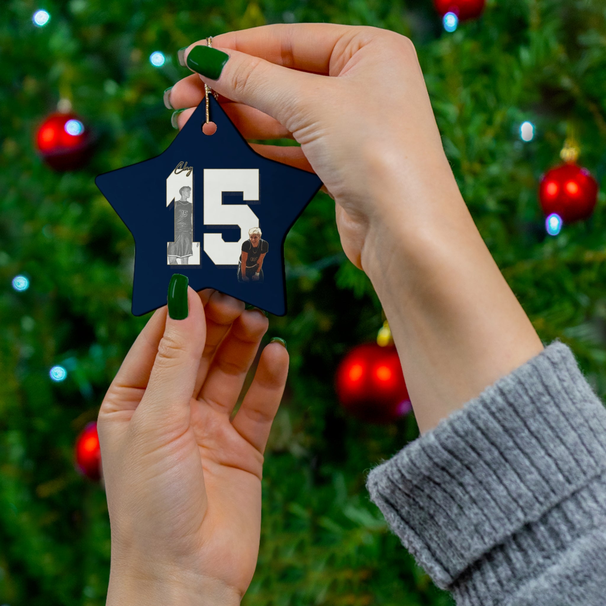 Hayden Clay Ceramic Ornament