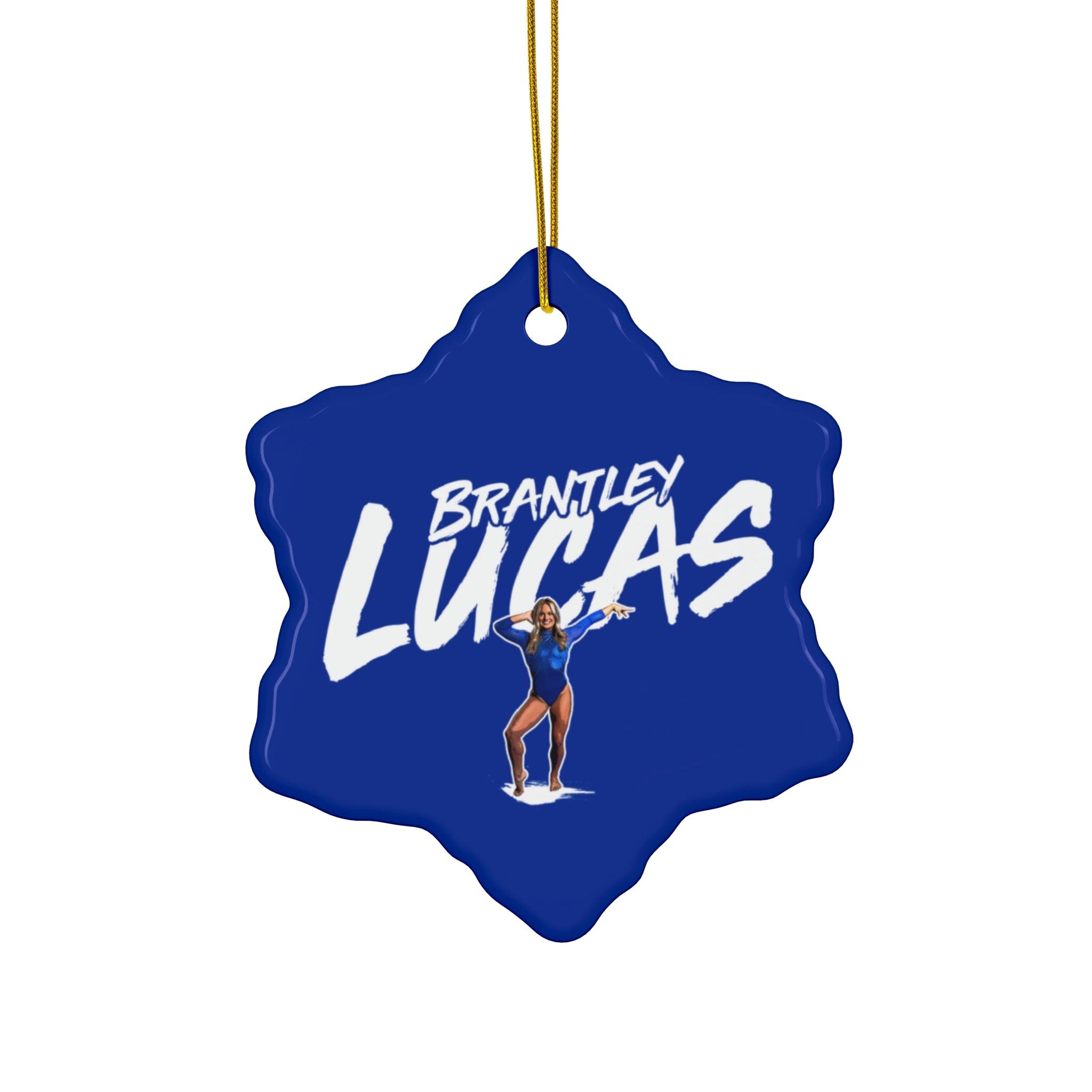 Brantley Lucas Ceramic Ornament