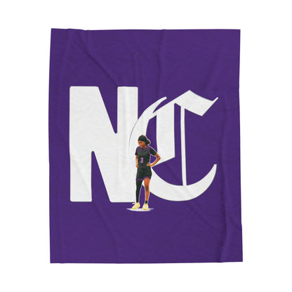Nia Crawford Velveteen Plush Blanket