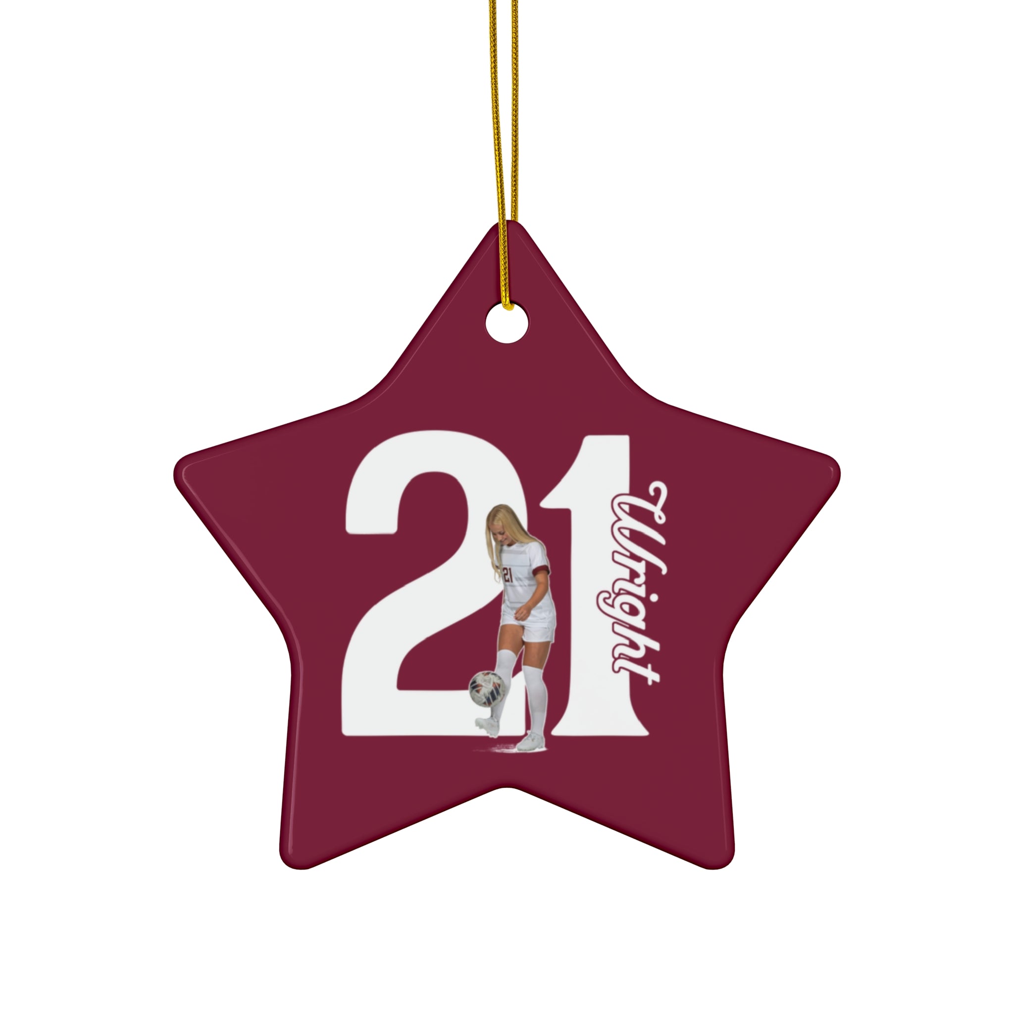 Anndi Wright Ceramic Ornament