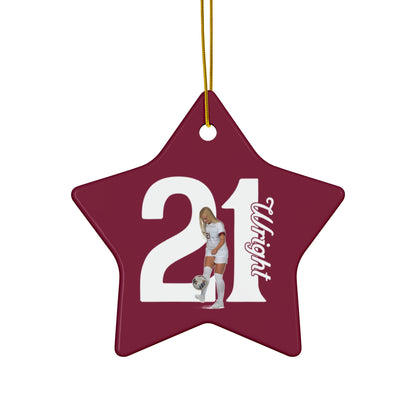 Anndi Wright Ceramic Ornament