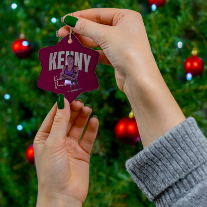 Keno Vanier Ceramic Ornament