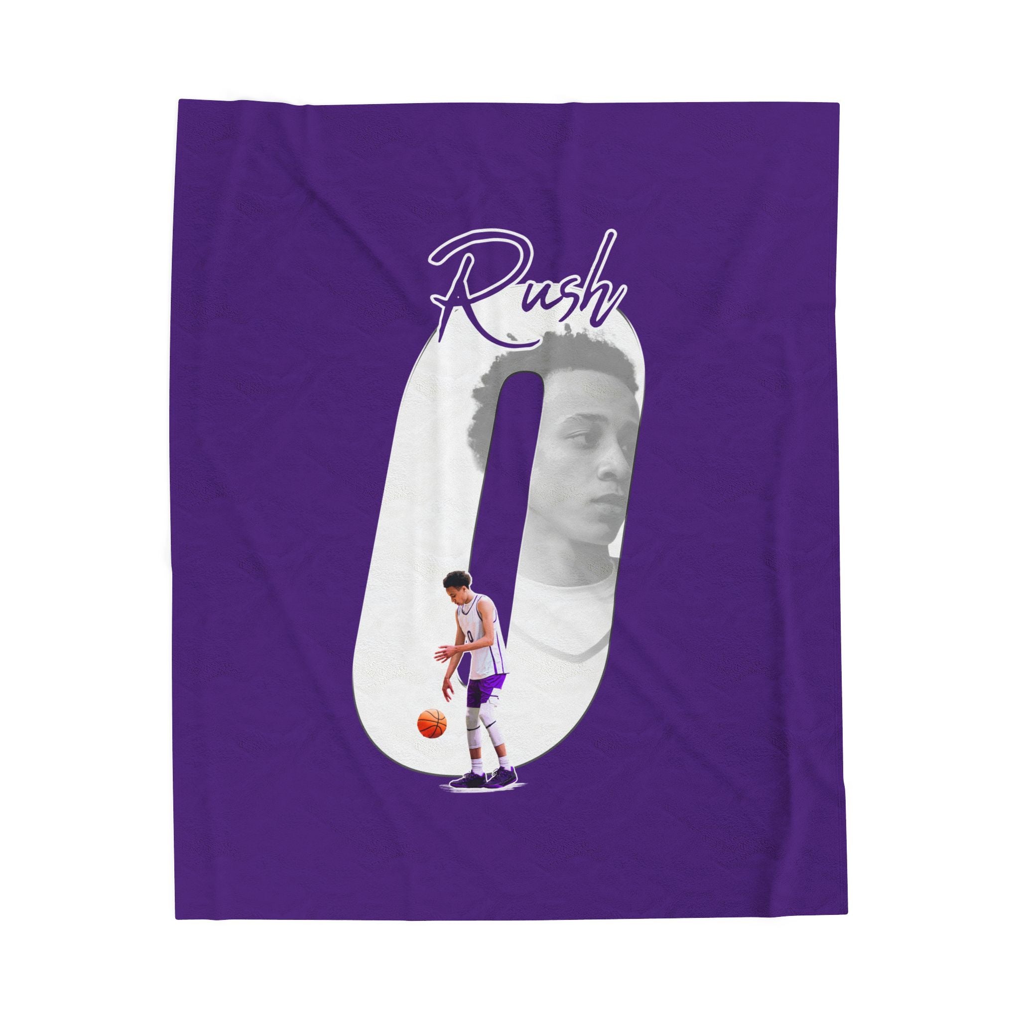 Jeremiah Rush Velveteen Plush Blanket