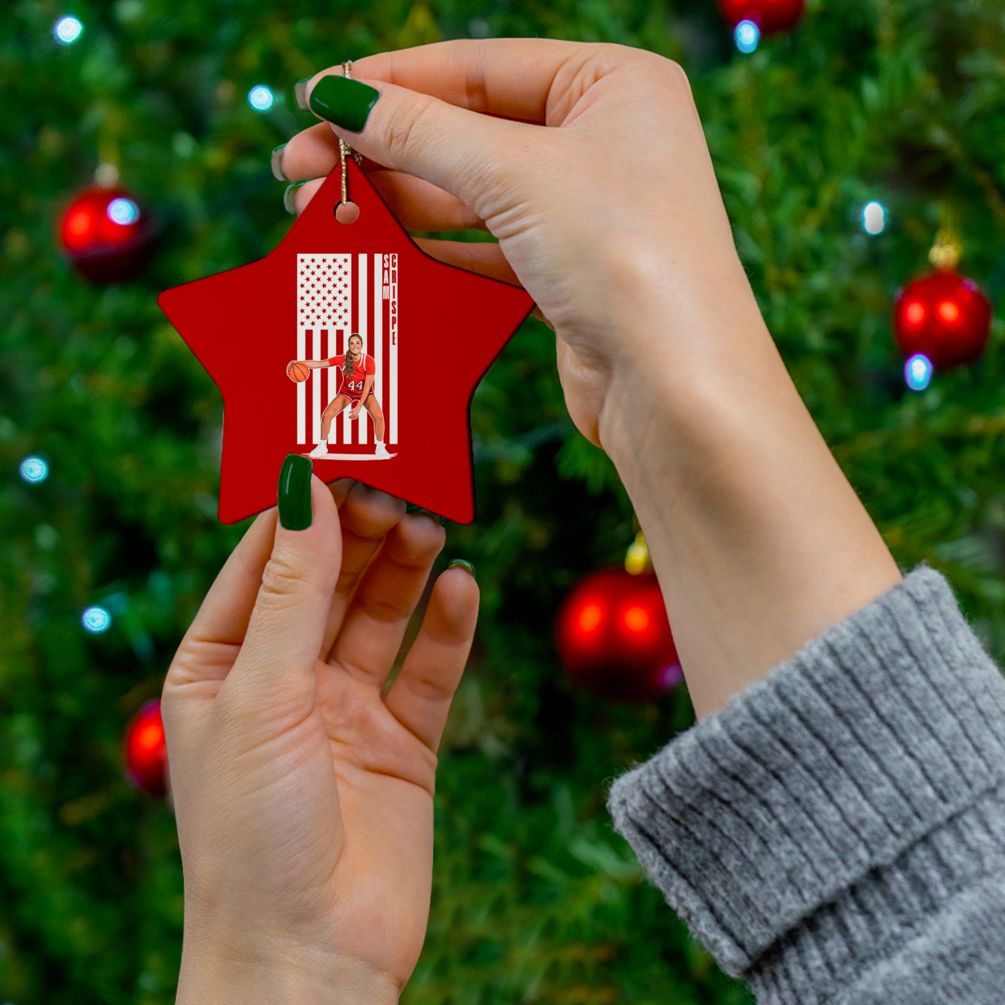 Sam Crispe Ceramic Ornament