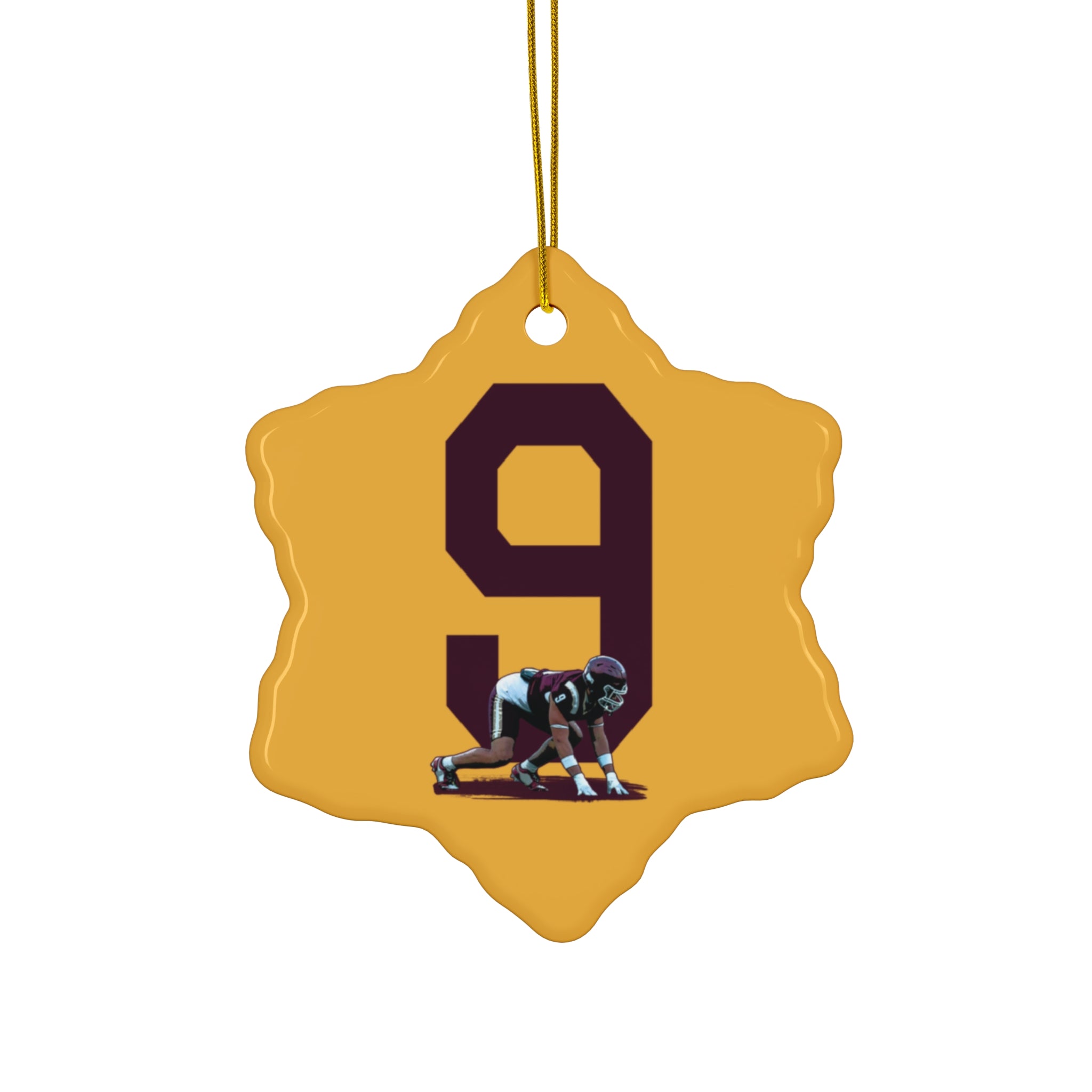 Daniel Cruz III Ceramic Ornament