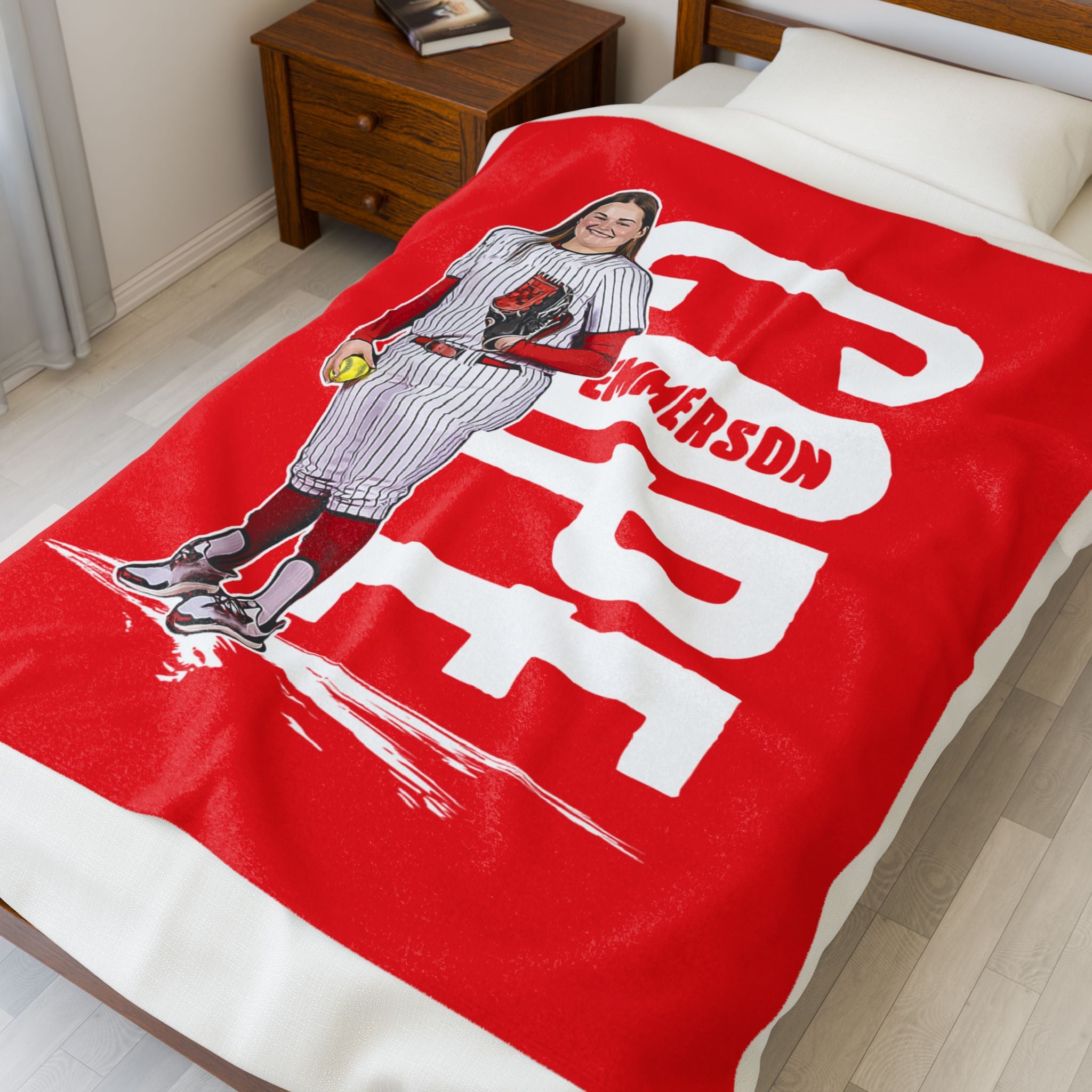 Emmerson Cope Velveteen Plush Blanket