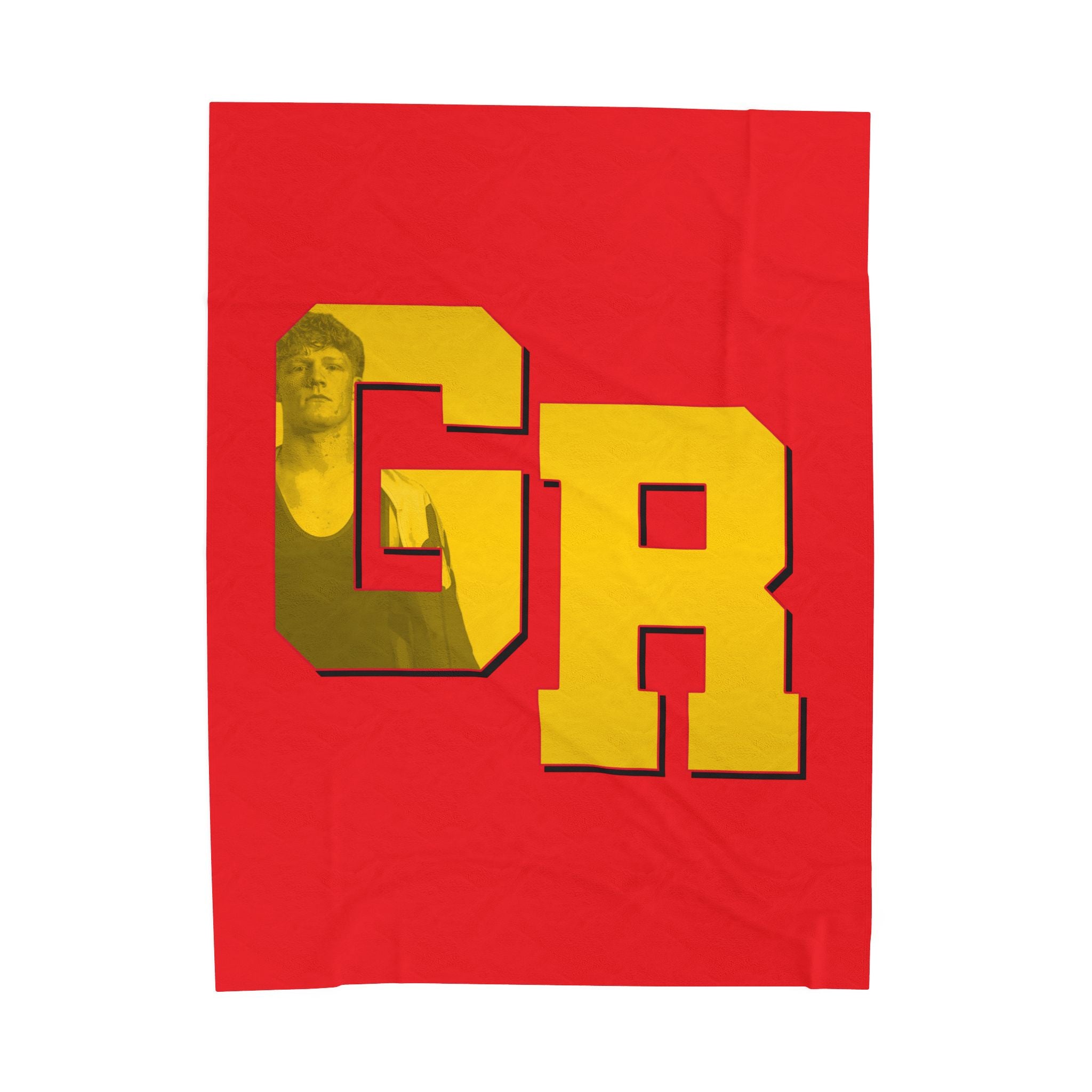 Garrett Reece Velveteen Plush Blanket