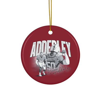 Brian Adderley Ceramic Ornament