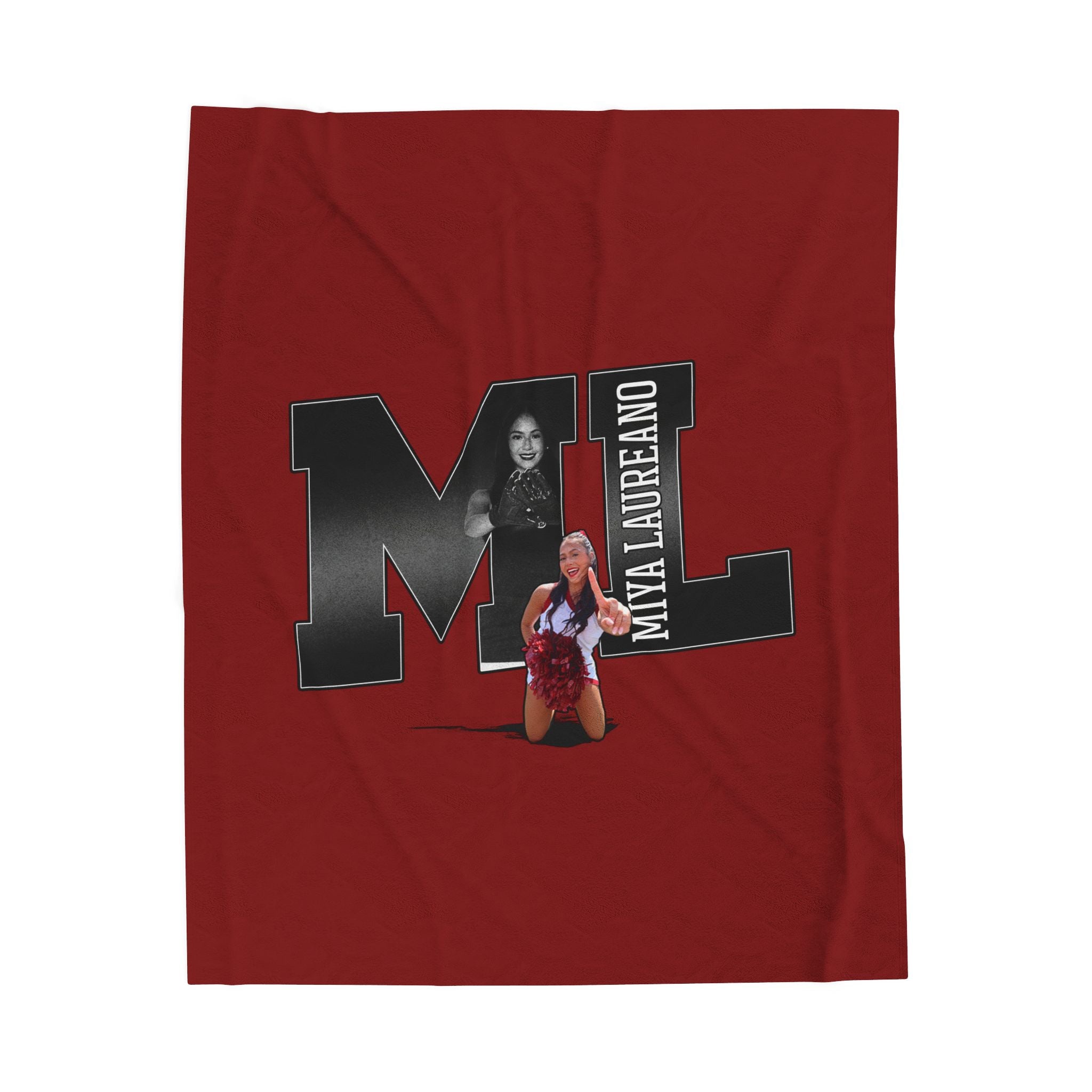 Miya Laureano Velveteen Plush Blanket