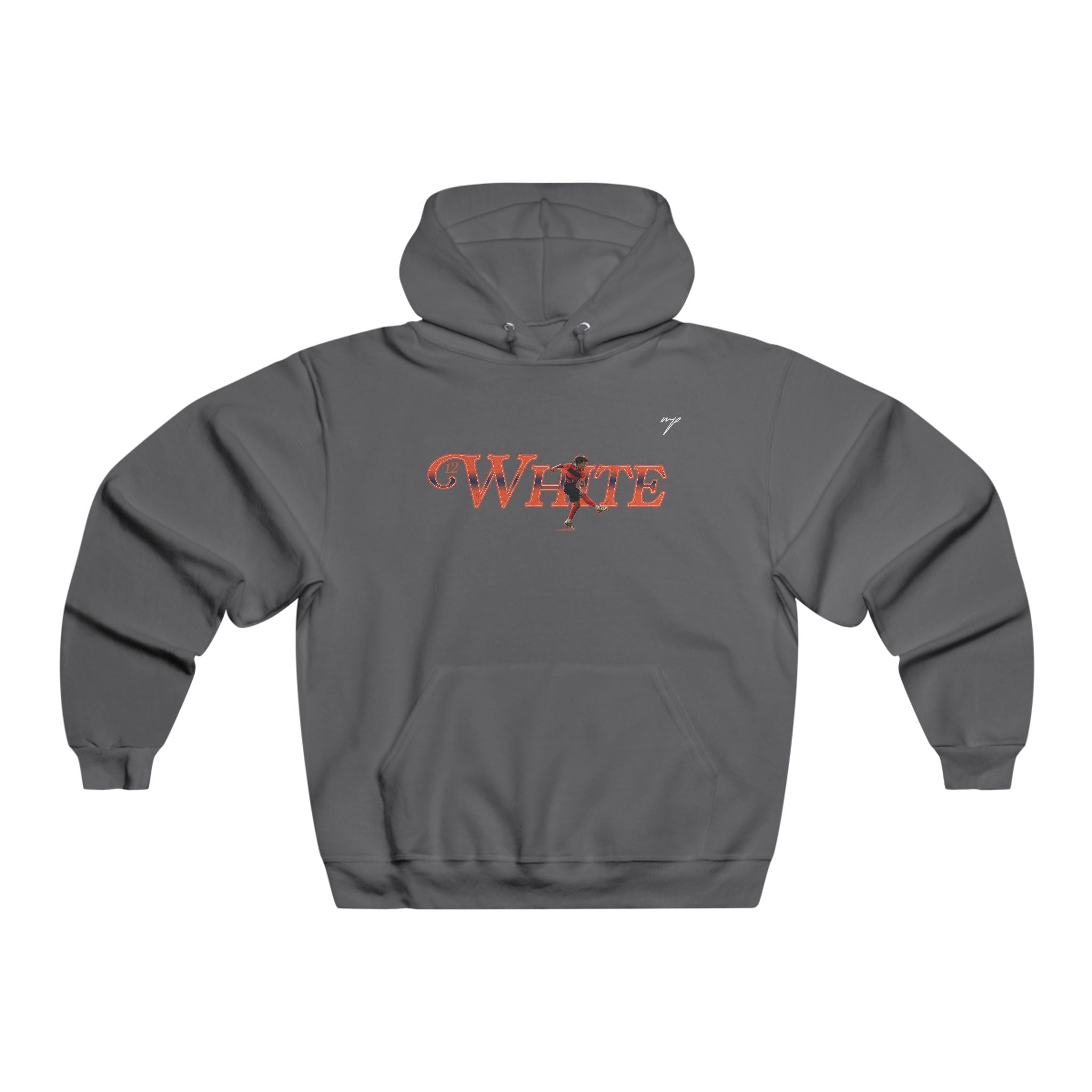 Dario White Vintage Hoodie