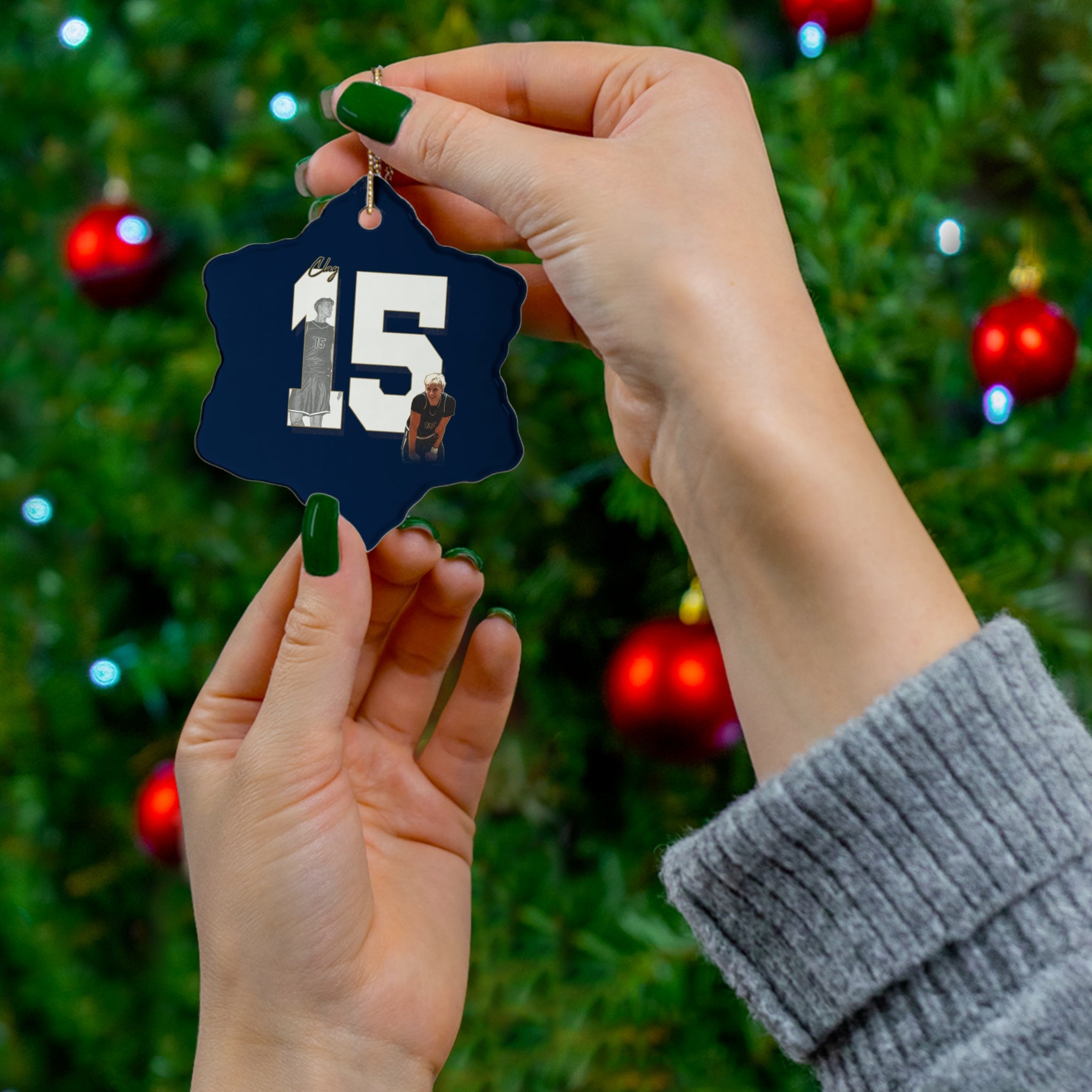 Hayden Clay Ceramic Ornament