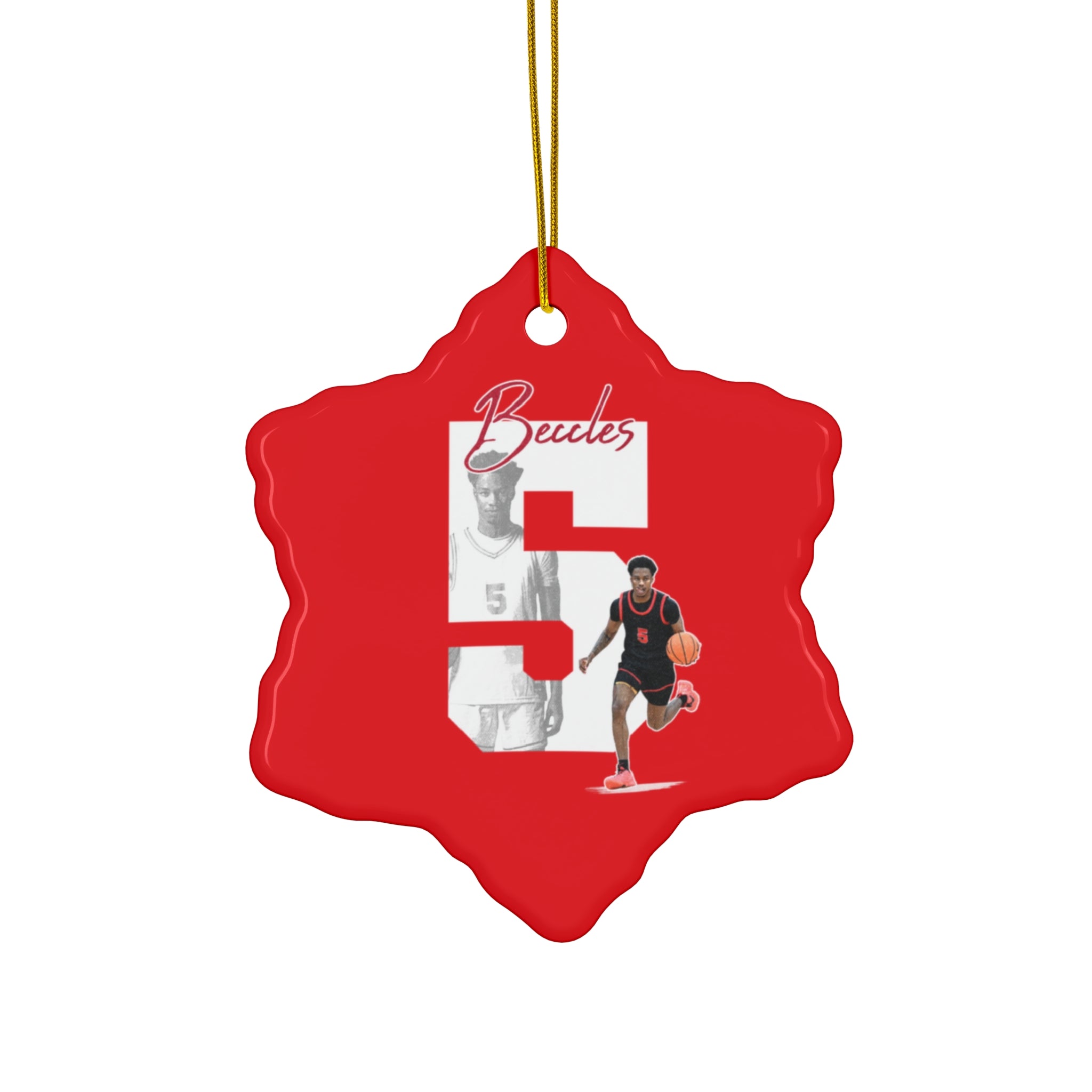 Jacob Beccles Ceramic Ornament