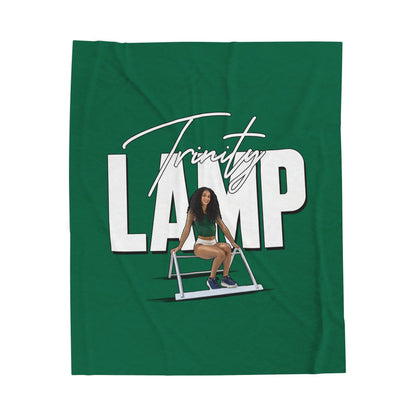 Trinity Lamp Velveteen Plush Blanket