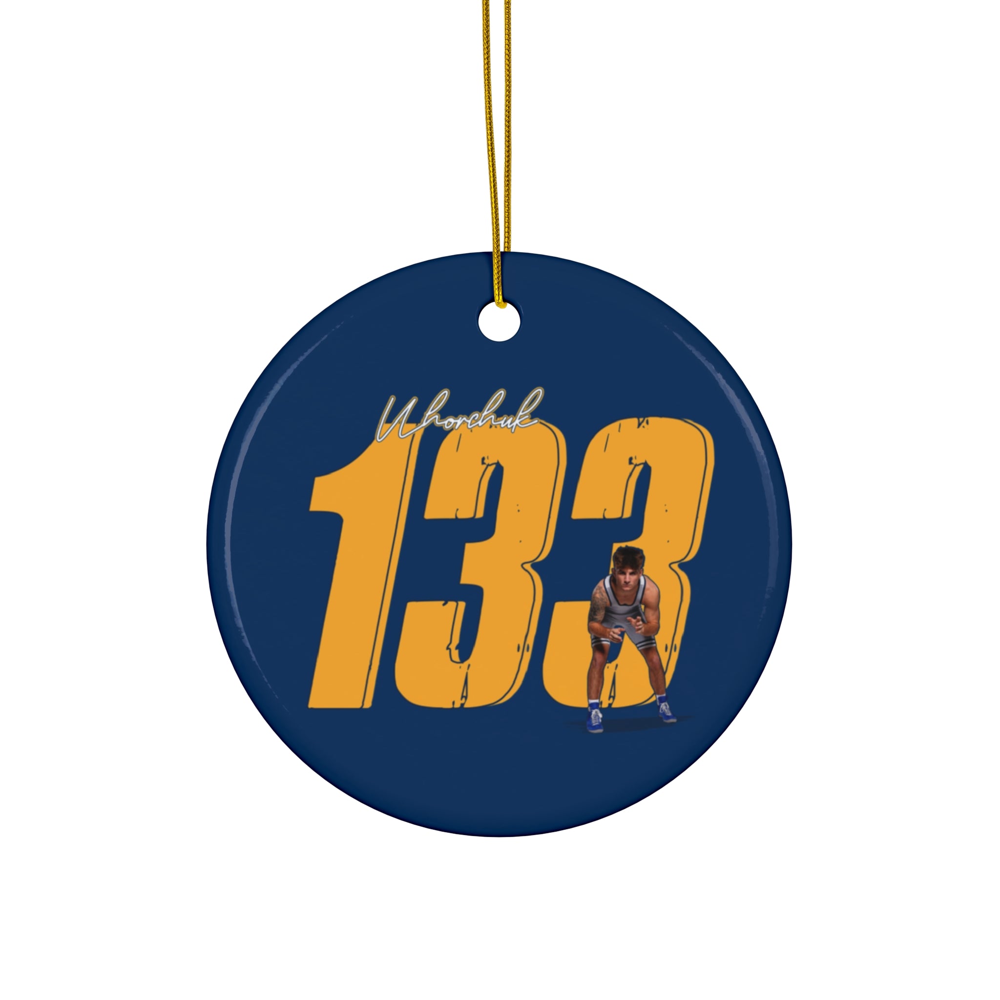 Ethan Uhorchuk Ceramic Ornament