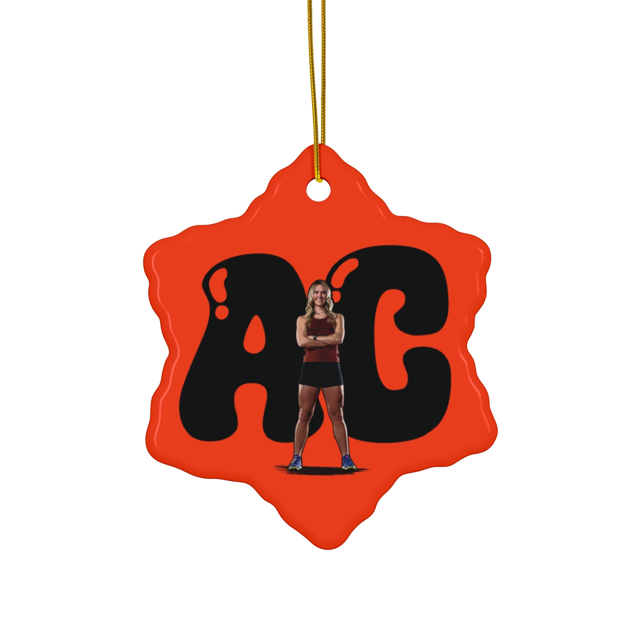 Alyssa Christian Ceramic Ornament