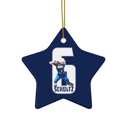 Kaelan Schultz Ceramic Ornament