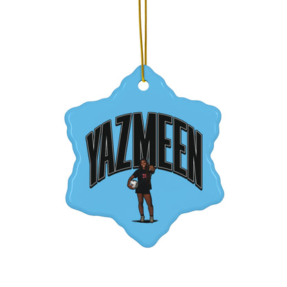 Yazmeen Smith Ceramic Ornament
