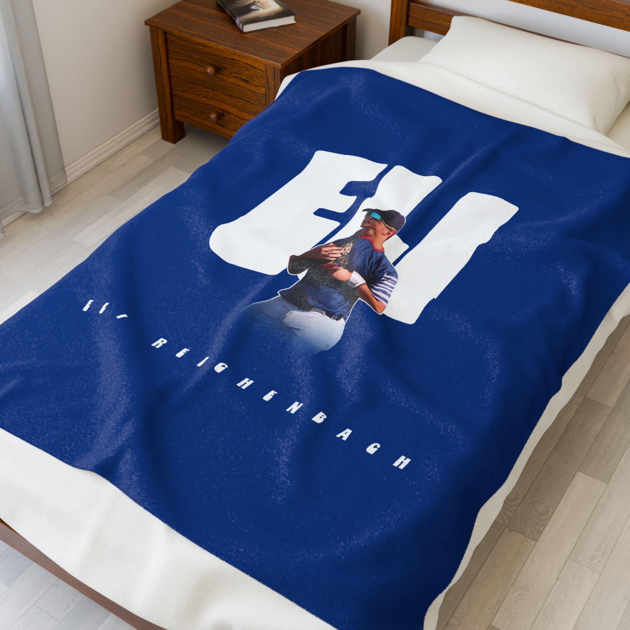 Eli Reichenbach Velveteen Plush Blanket
