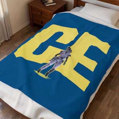 Caleb Edwards Velveteen Plush Blanket