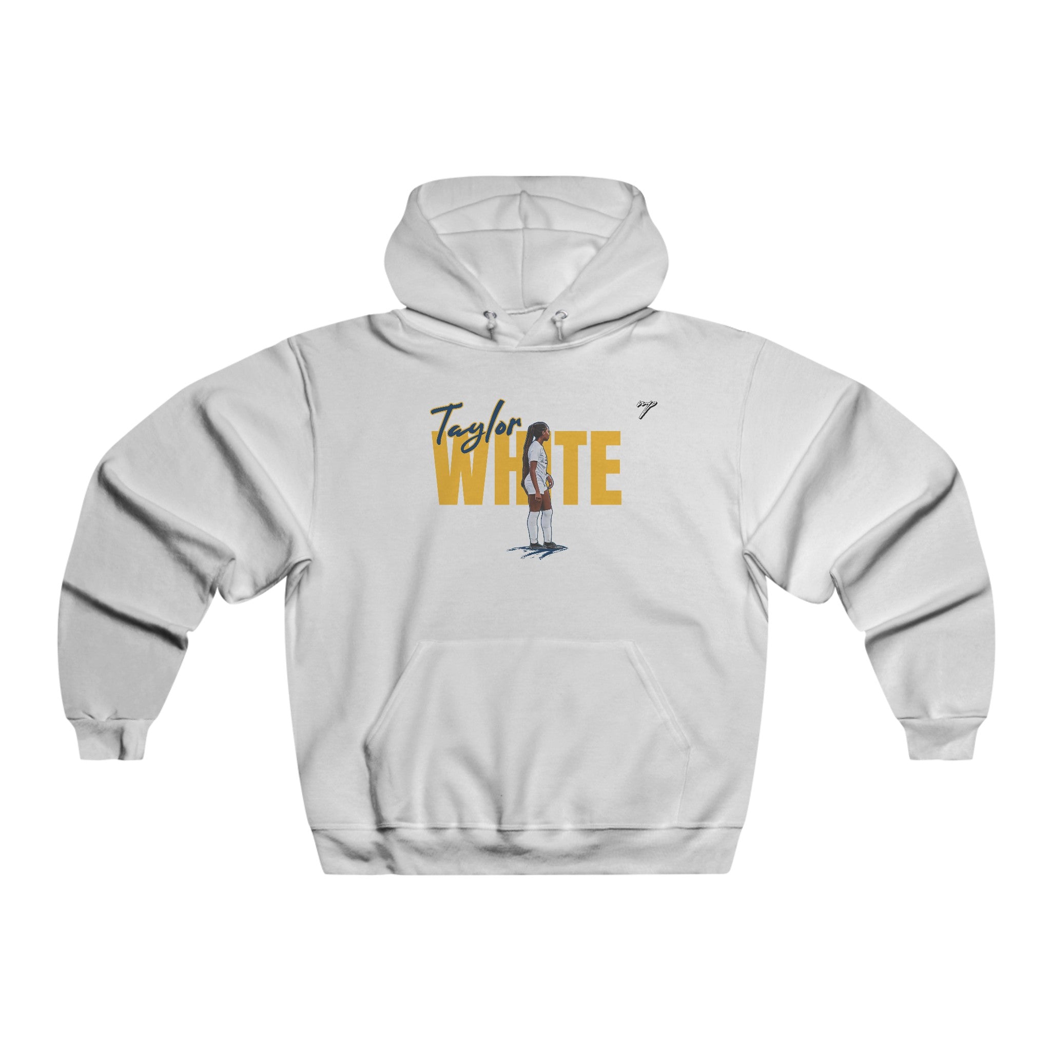 Taylor White Vintage Hoodie