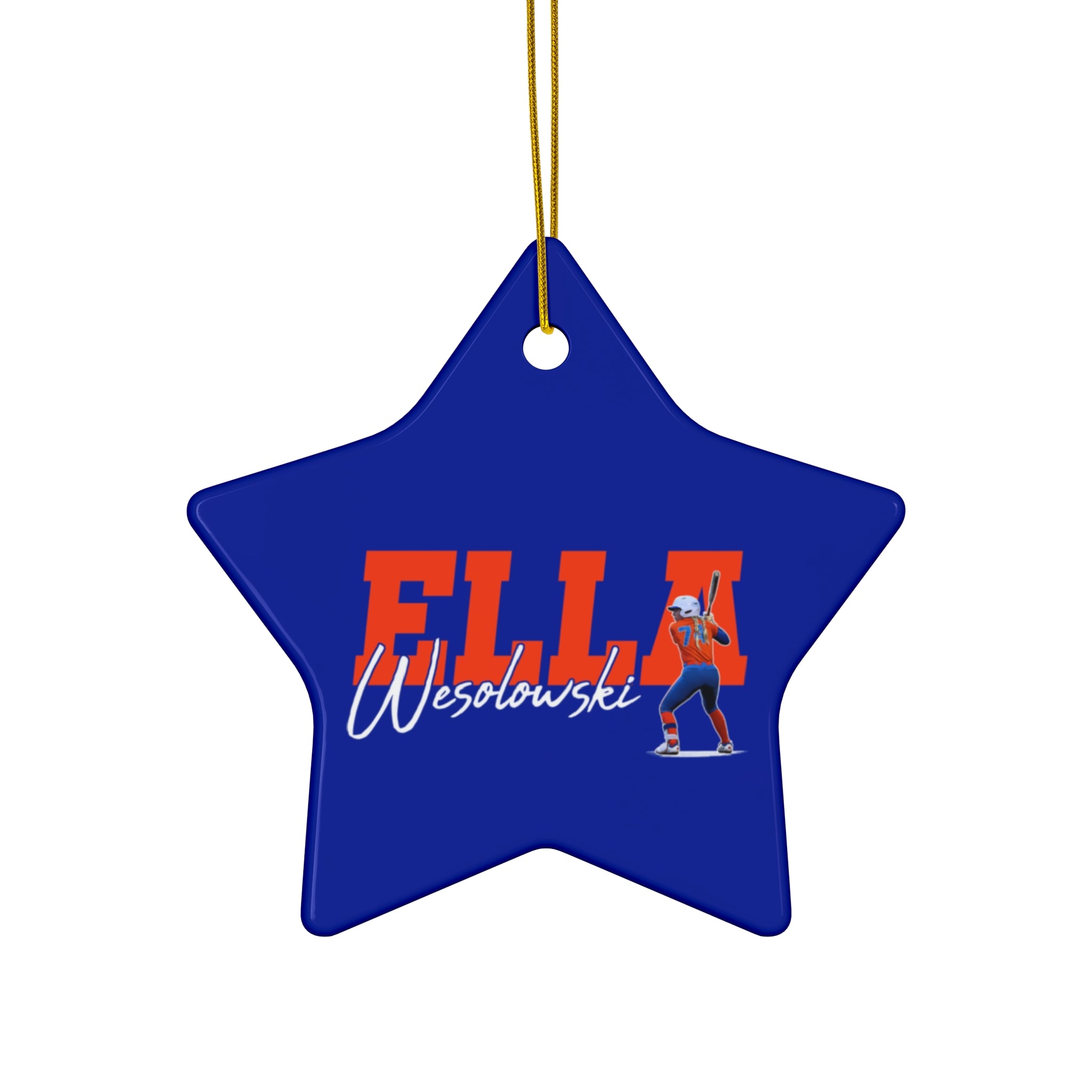 Ella Wesolowski Ceramic Ornament