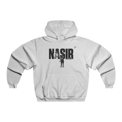 Nasir White Vintage Hoodie