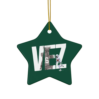 Charvez Brooks Jr Ceramic Ornament