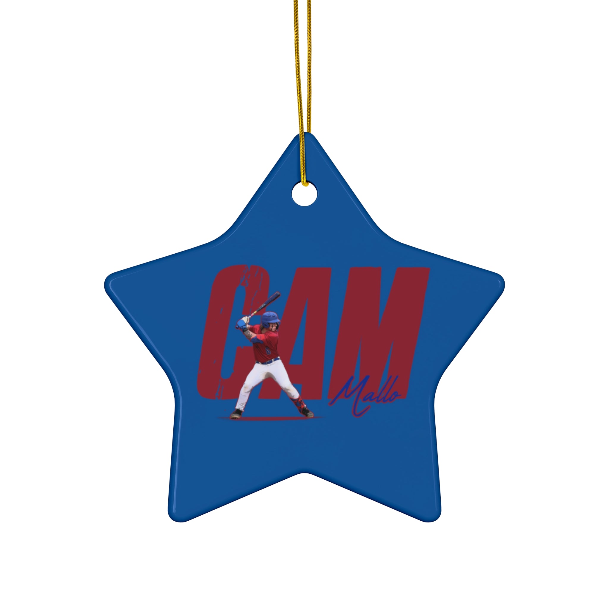 Cam Mallo Ceramic Ornament