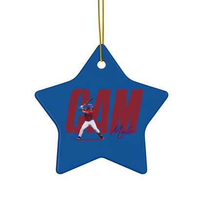 Cam Mallo Ceramic Ornament