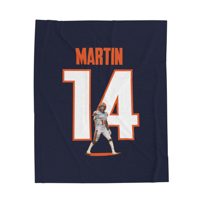 D'Caprio Martin Velveteen Plush Blanket