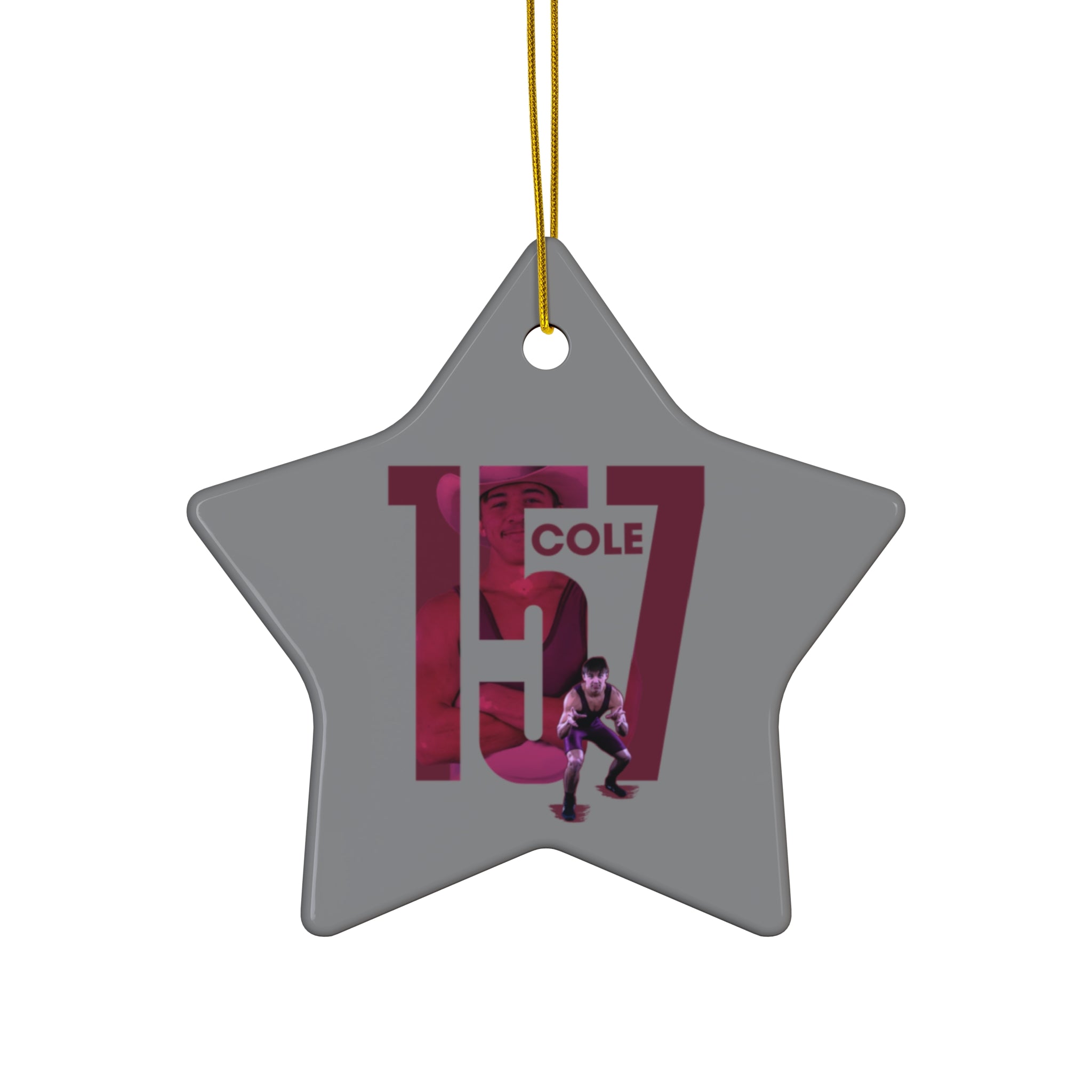 Cole Dummer Ceramic Ornament