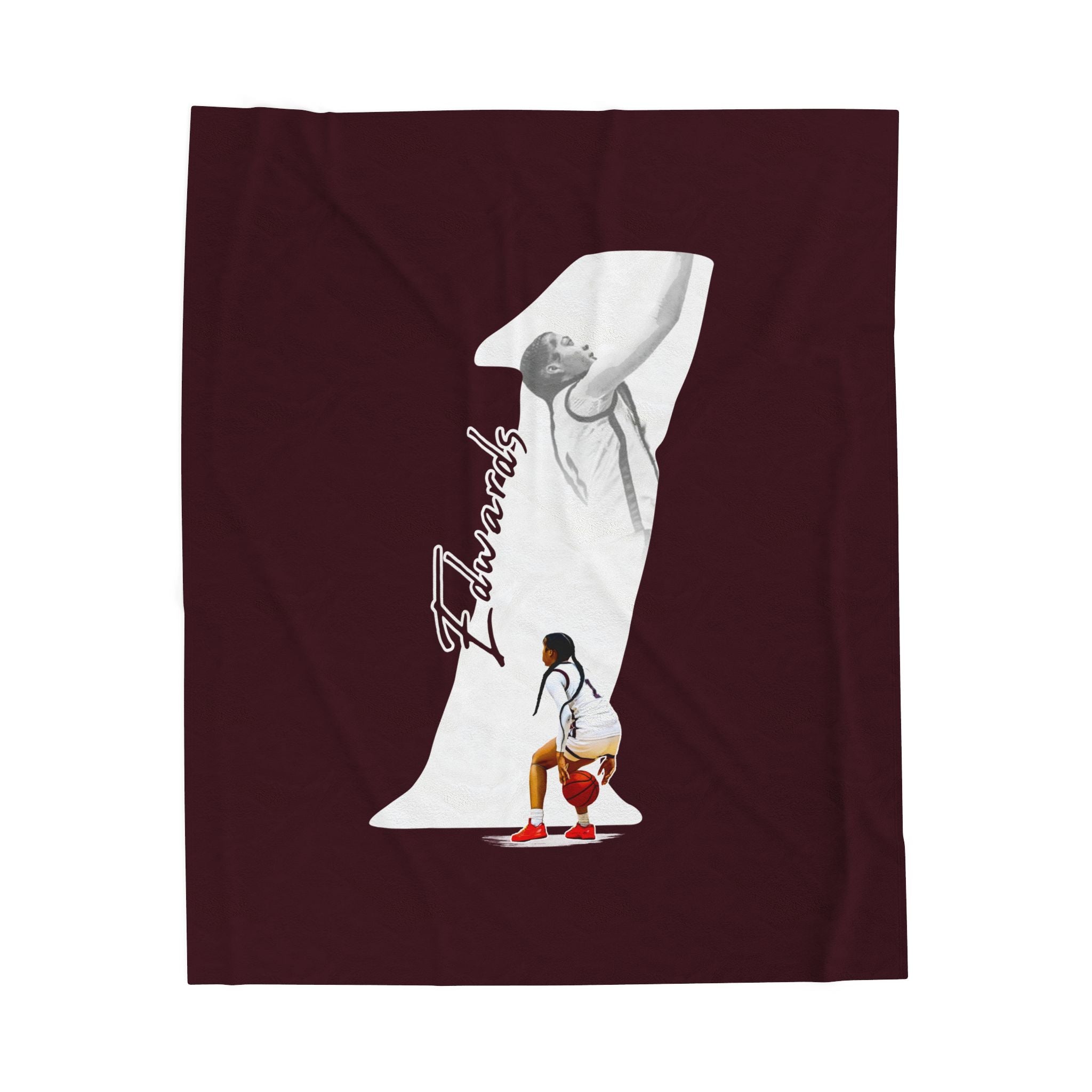 D'Asia Edwards Velveteen Plush Blanket