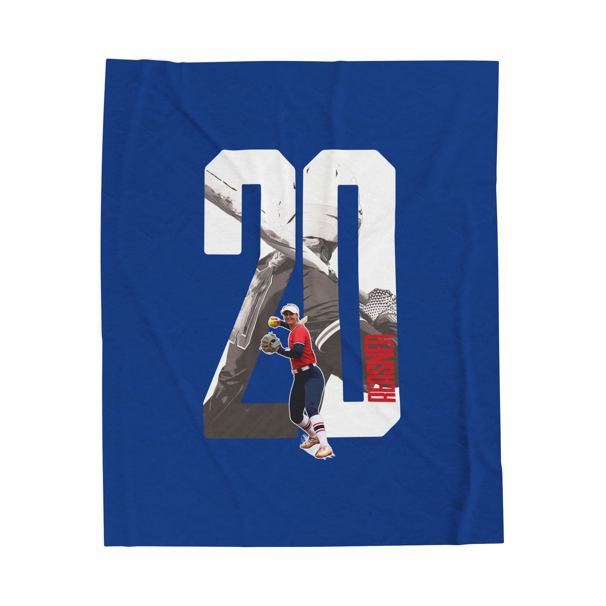 Cassie Reasner Velveteen Plush Blanket