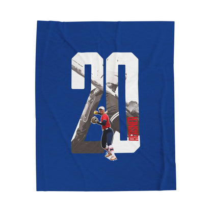 Cassie Reasner Velveteen Plush Blanket