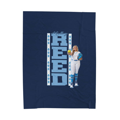 Mallory Reed Velveteen Plush Blanket