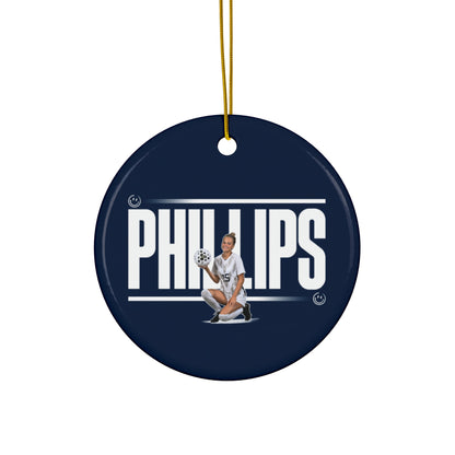 Lily Phillips Ceramic Ornament