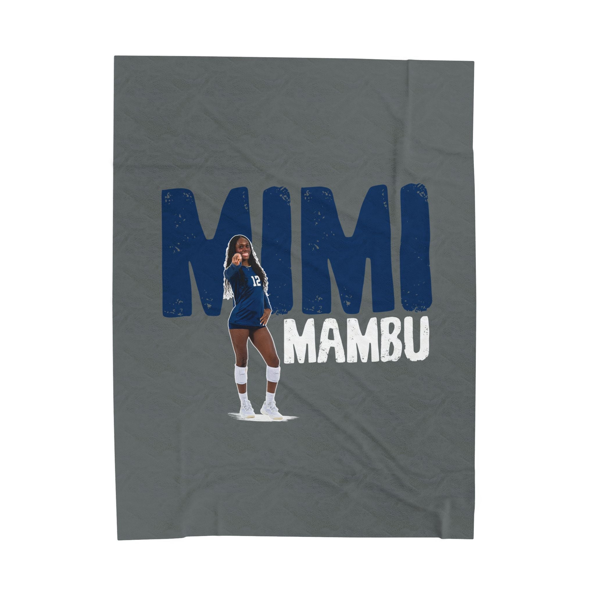 Mimi Mambu Velveteen Plush Blanket