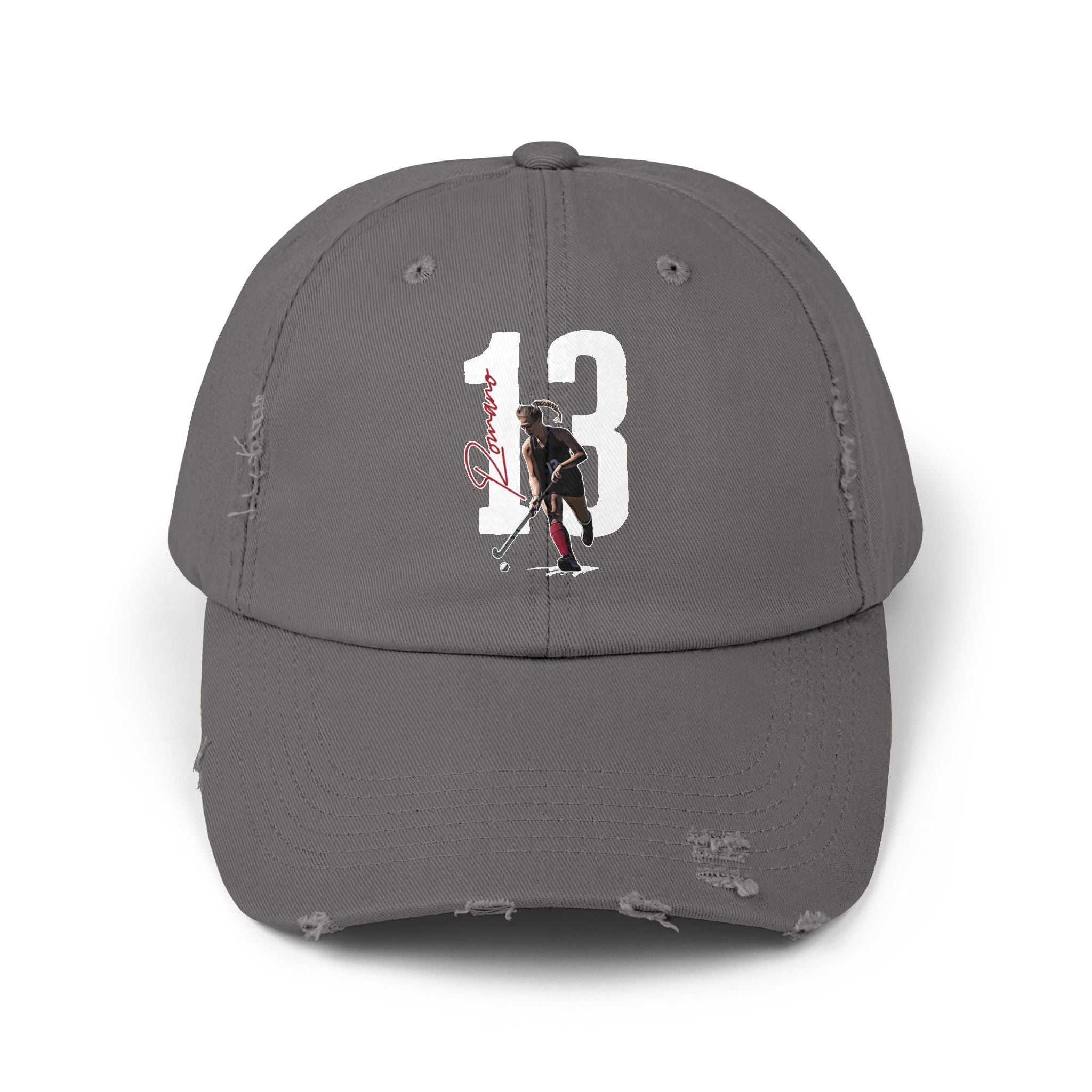 Maddy Romano Distressed Dad Cap