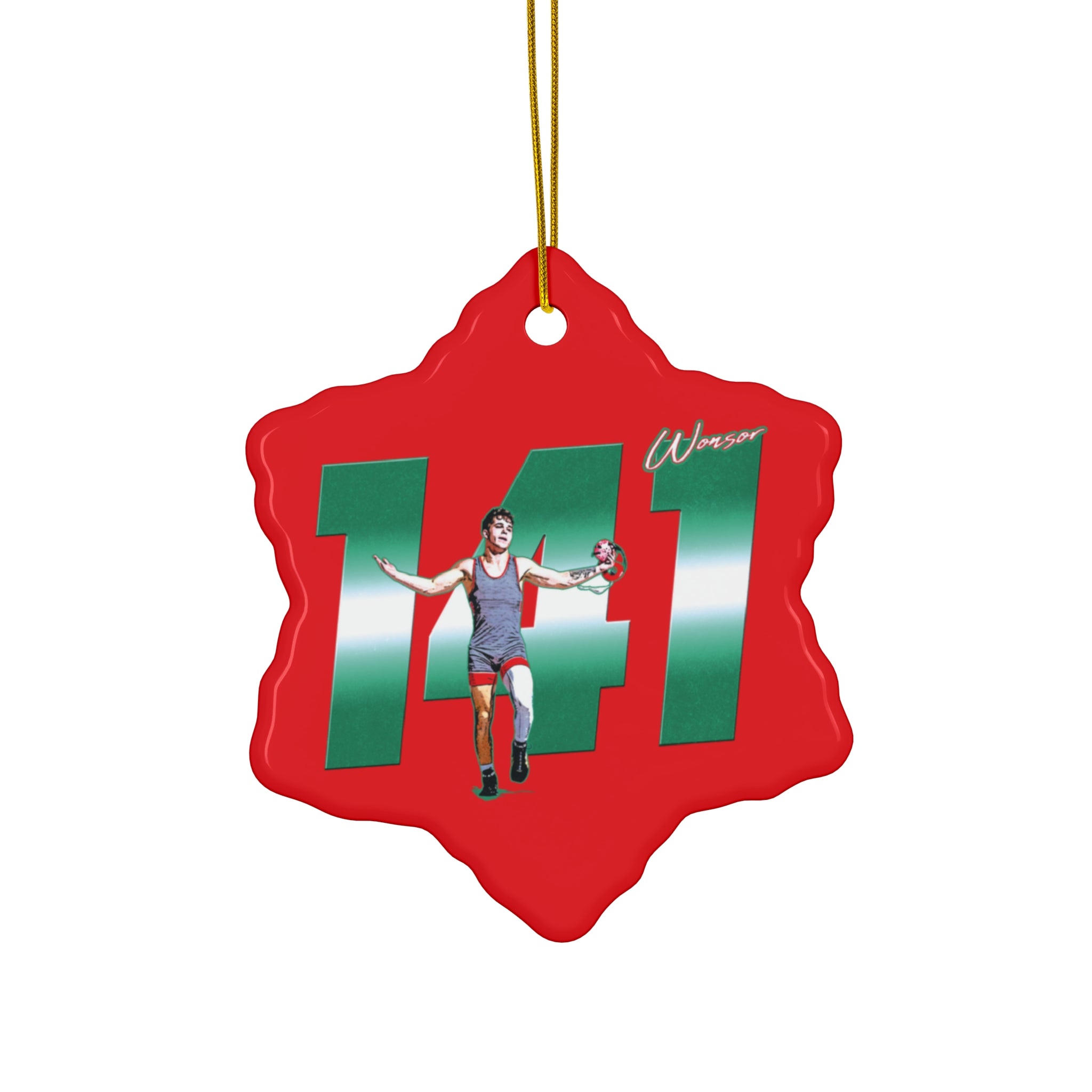 Ethan Wonser Ceramic Ornament