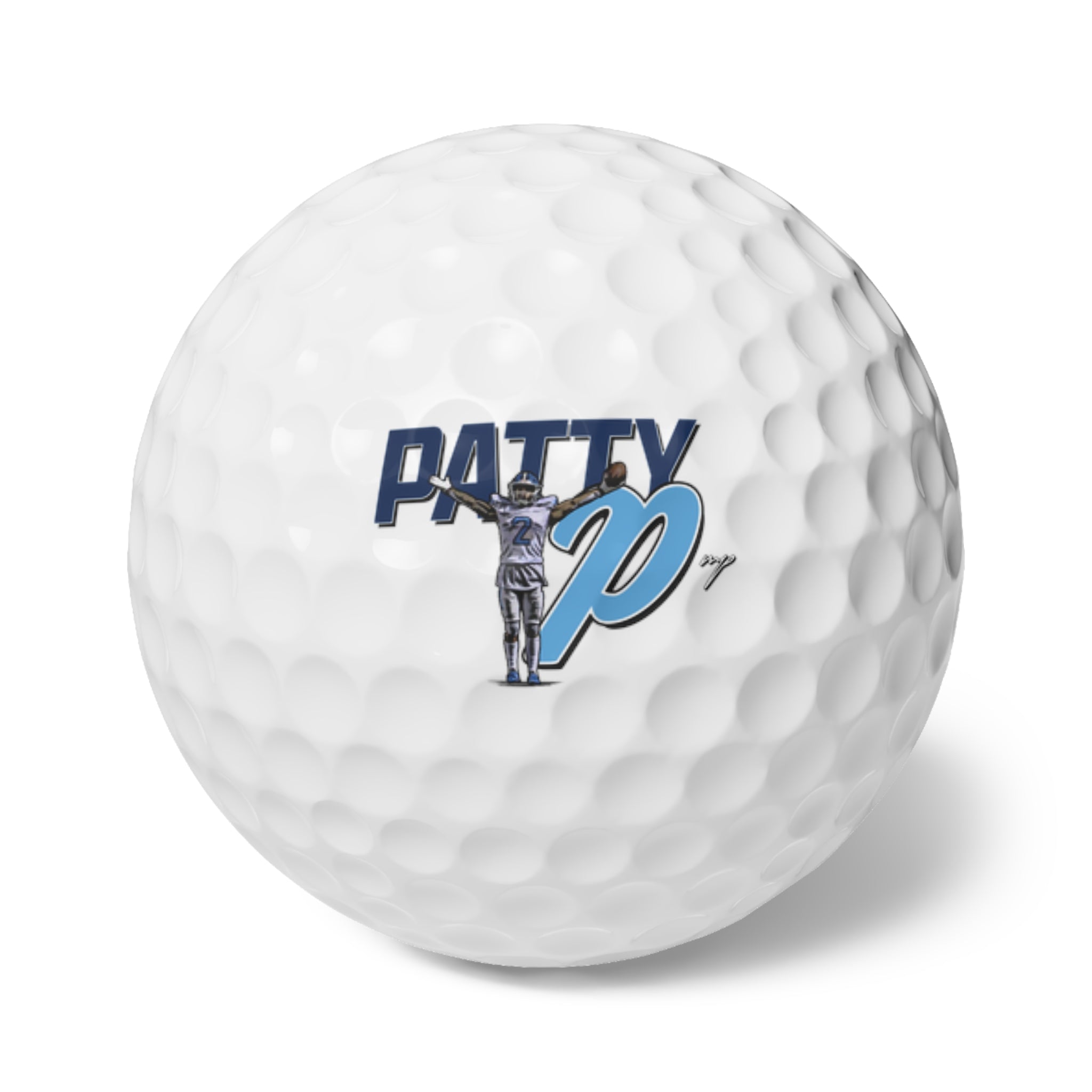 Patrick Perea Golf Balls, 6pc