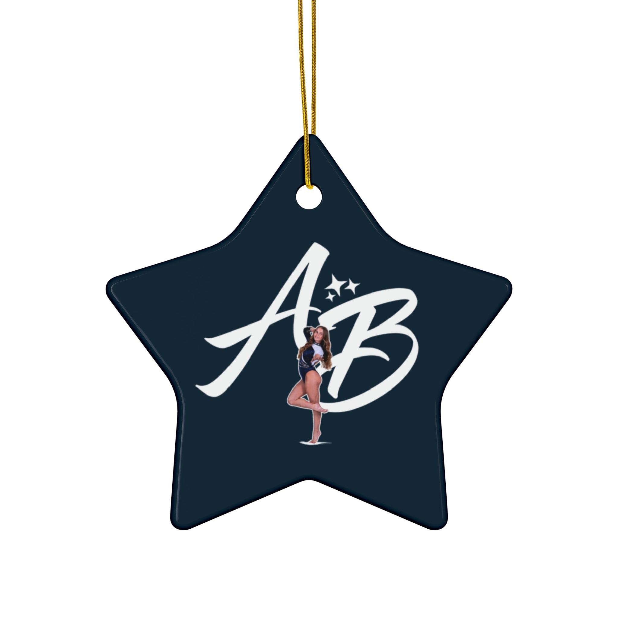 Anabelle Dewey Ceramic Ornament
