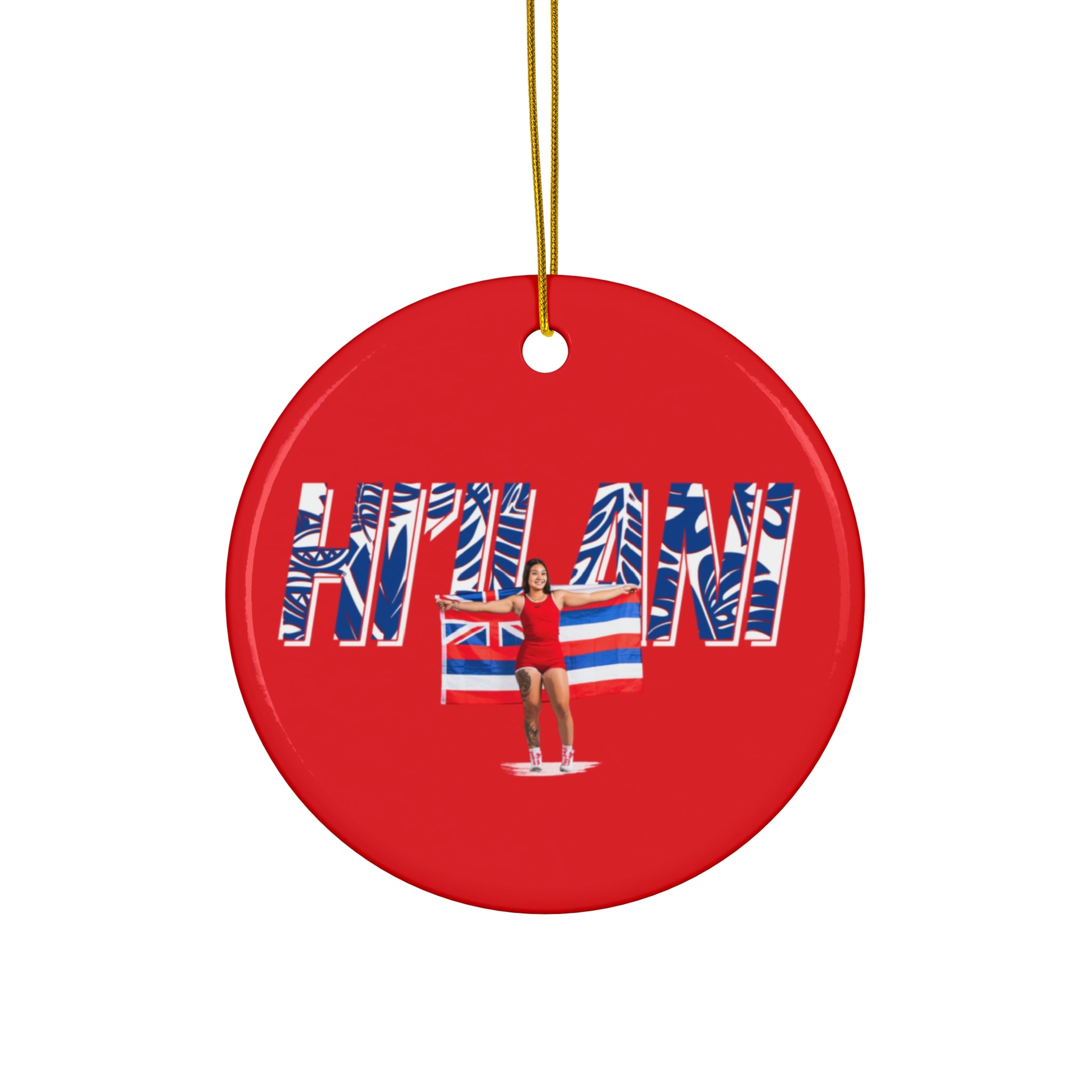 Hi'Ilani Malano-Dando Ceramic Ornament
