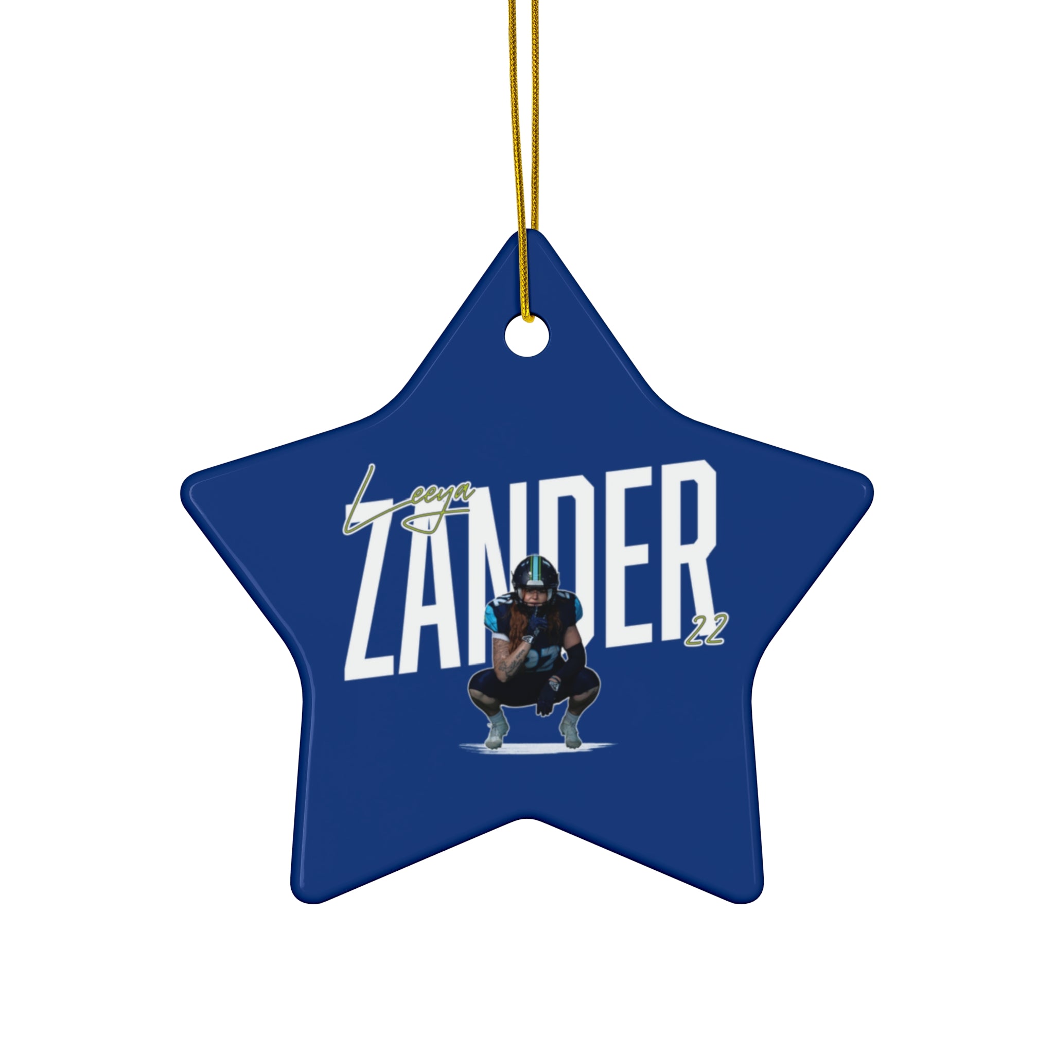 Leeya Zander Ceramic Ornament