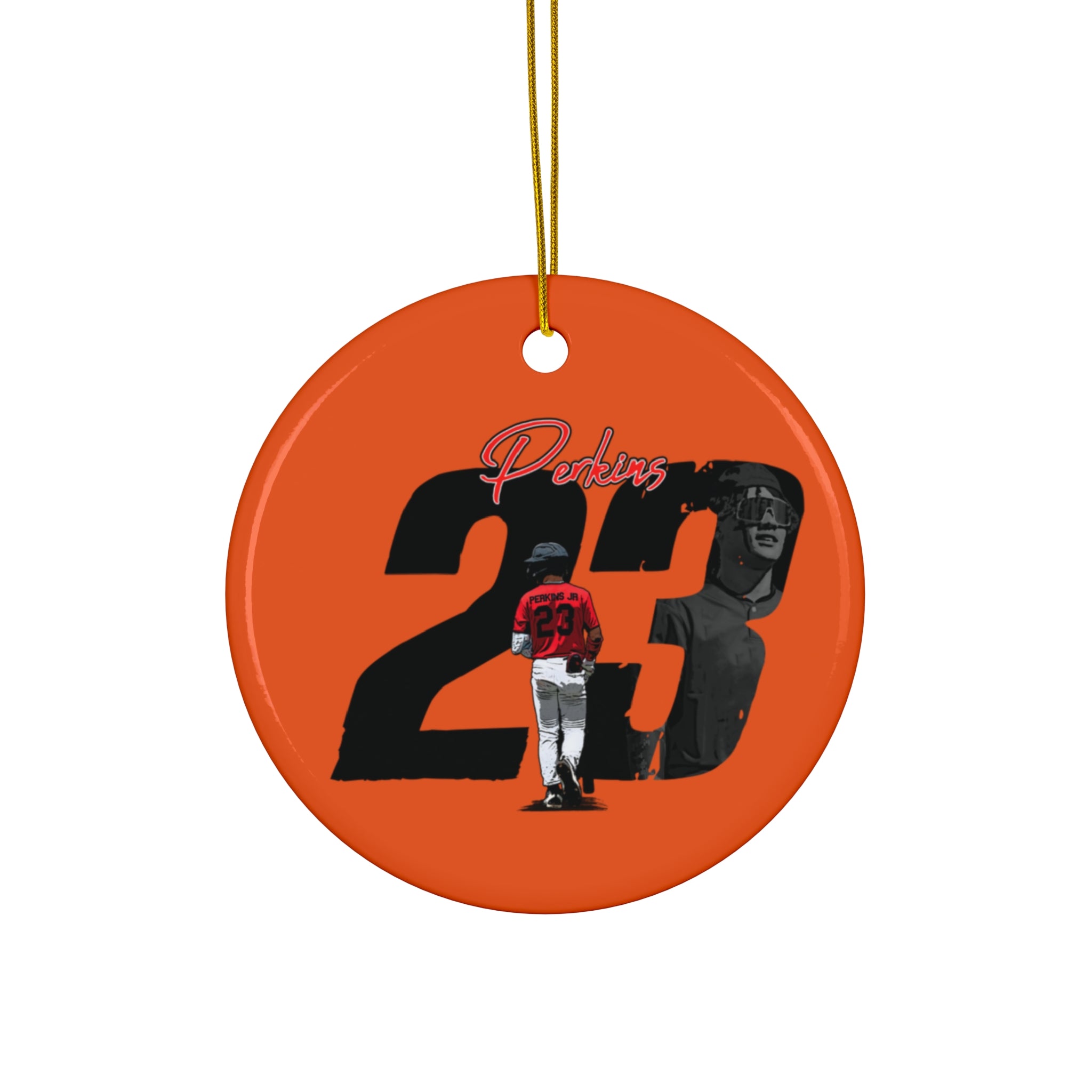 JR Perkins Ceramic Ornament