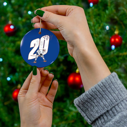 Hunter Mangan Ceramic Ornament