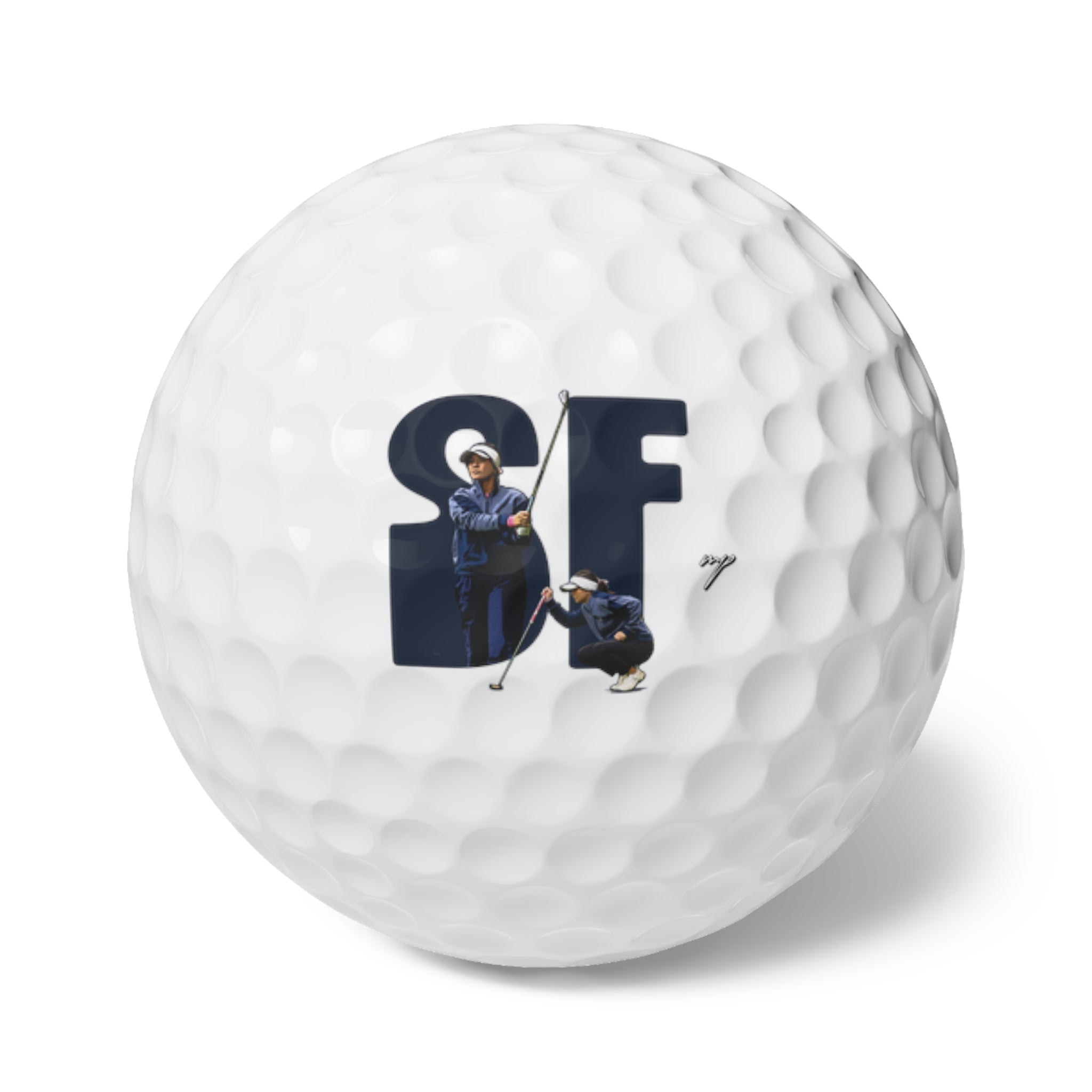 Sophia Fujita Golf Balls, 6pc