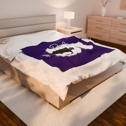 Izzy Rueda Velveteen Plush Blanket