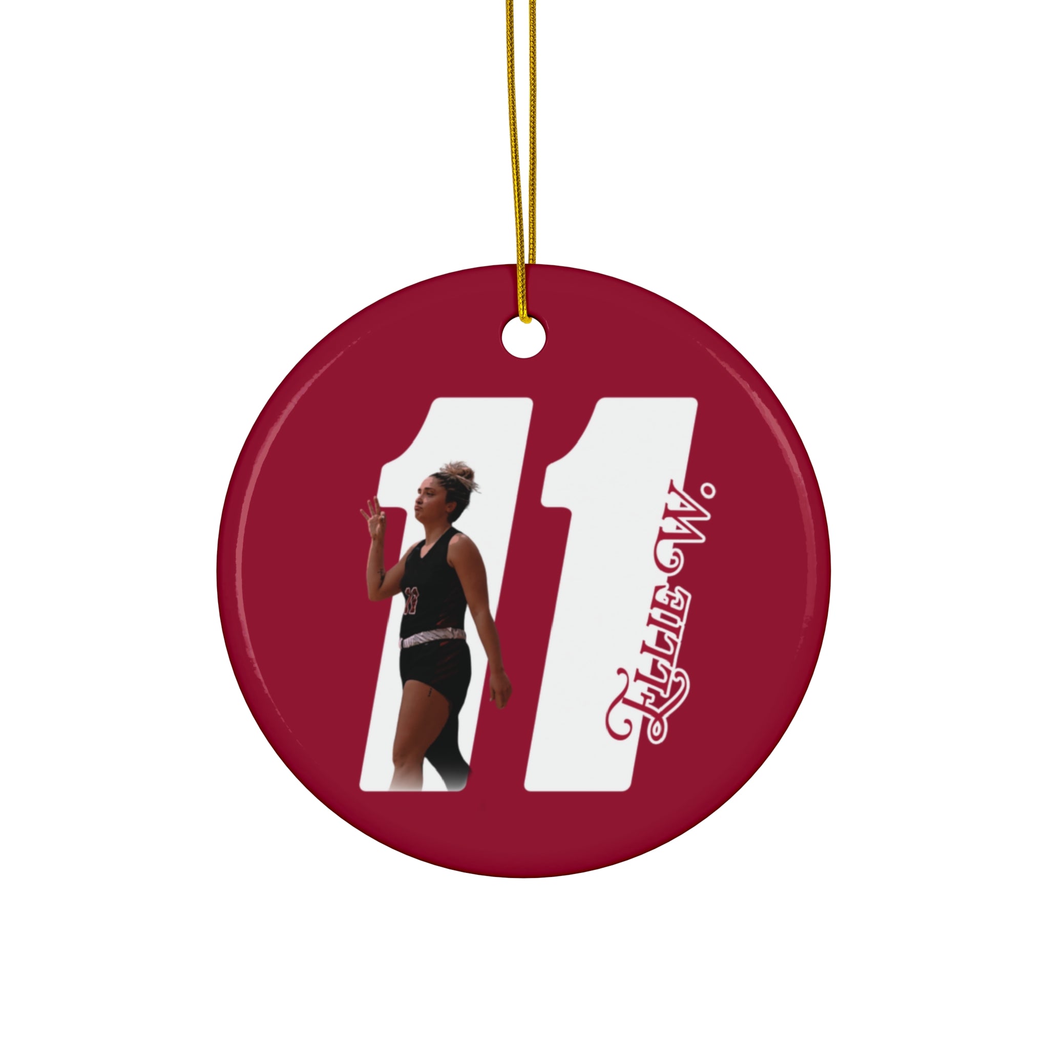 Ellie Wilkerson Ceramic Ornament